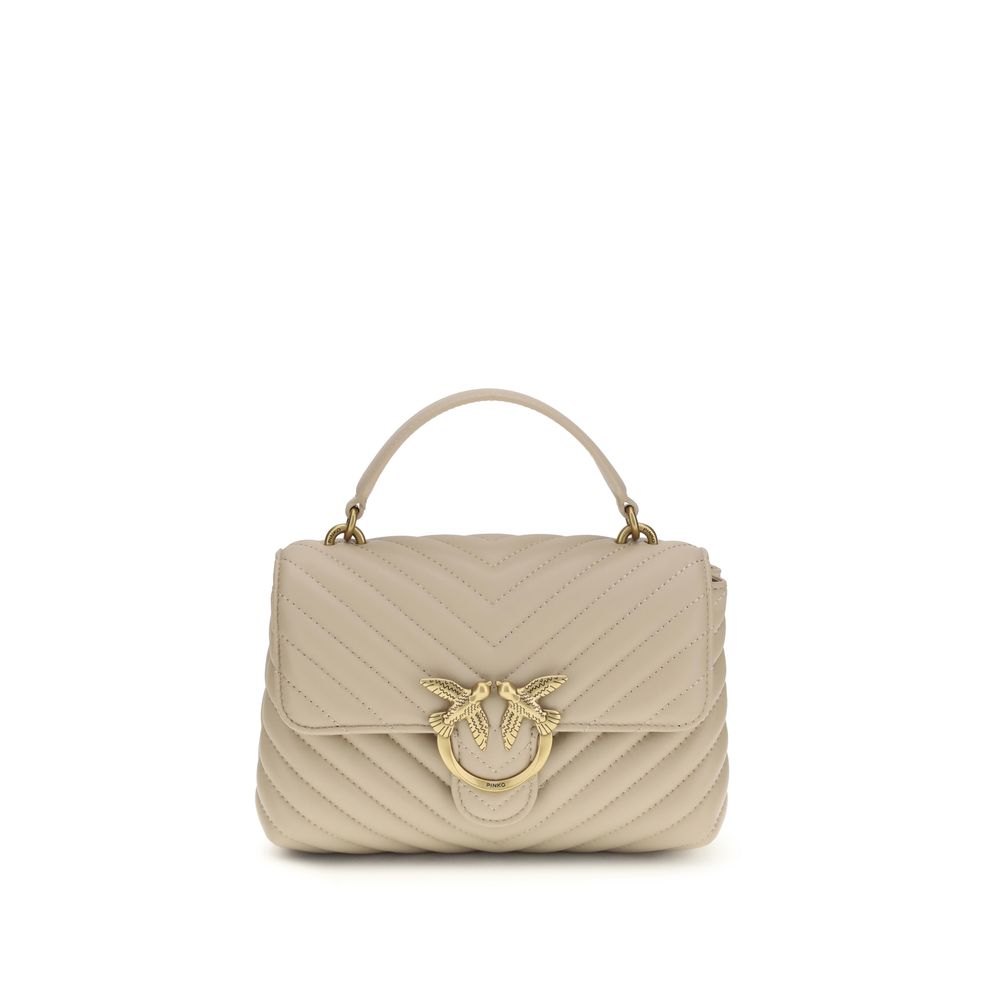 Beige Calf Leather Bos Taurus Handbag - ventzia
