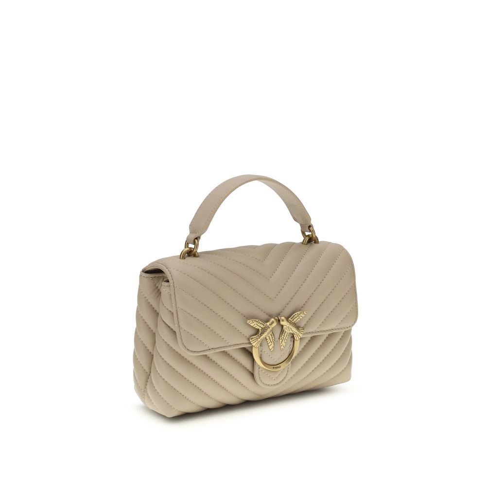Beige Calf Leather Bos Taurus Handbag - ventzia