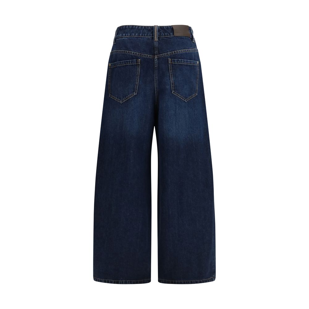 Blue Cotton Jeans Denim - ventzia
