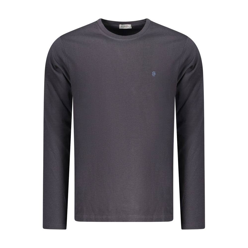 Blue Cotton Men T-Shirt - ventzia