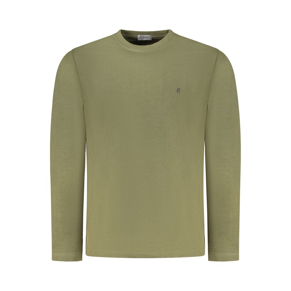 "Verde Cotton Men T-Shirt" - ventzia