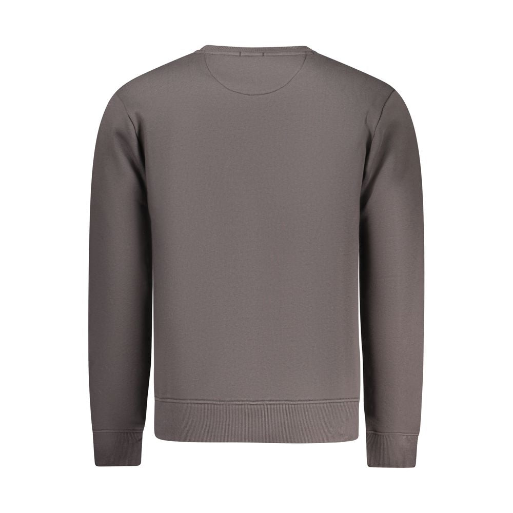 Grigio Cotton Men Sweatshirt - ventzia