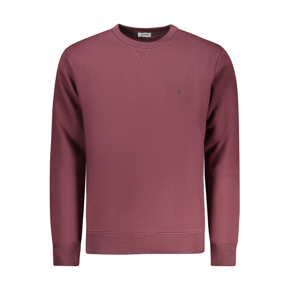 Rosso Cotton Men Sweatshirt - ventzia