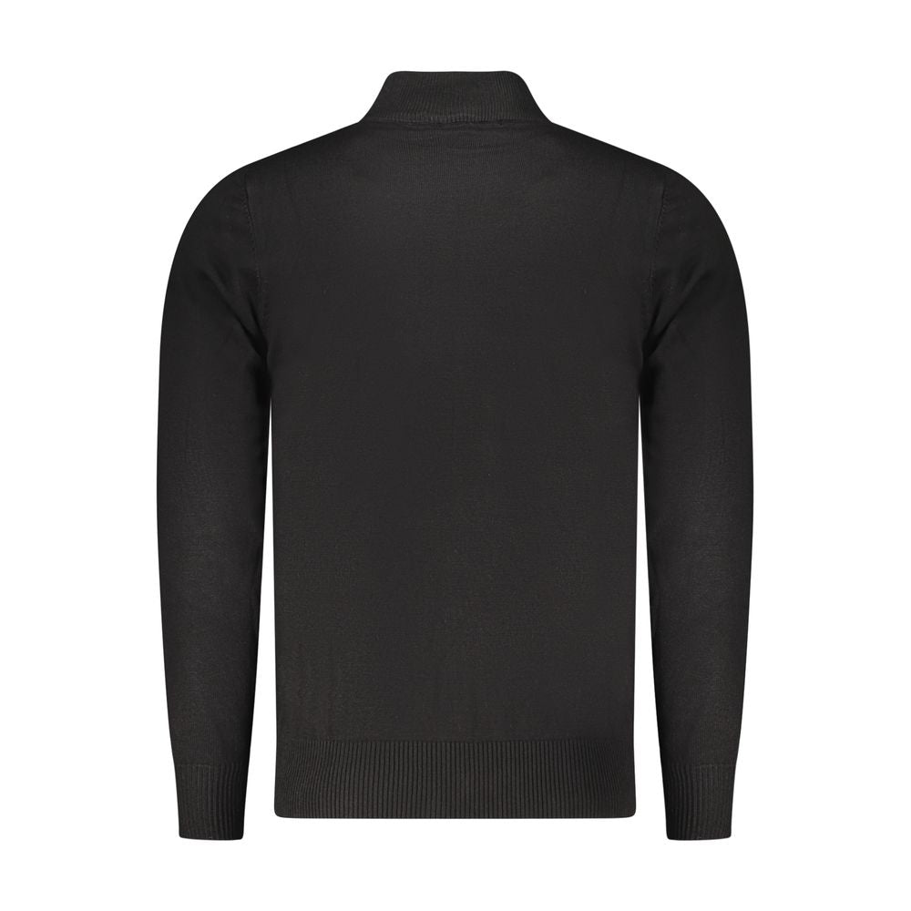 Nero Viscosa Uomo Maglia - ventzia