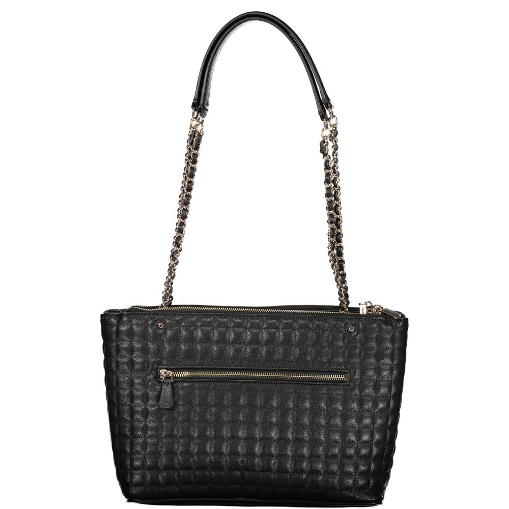 Nero Poliuretano Women Handbag - ventzia