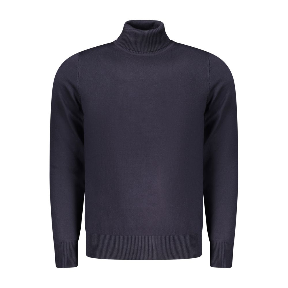 Blu Viscosa Uomo Maglia - ventzia
