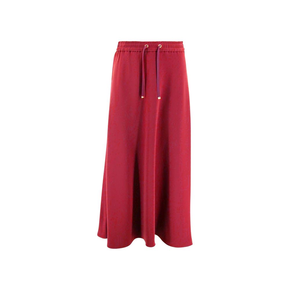 Multicolor Acetate Midi Skirt - ventzia