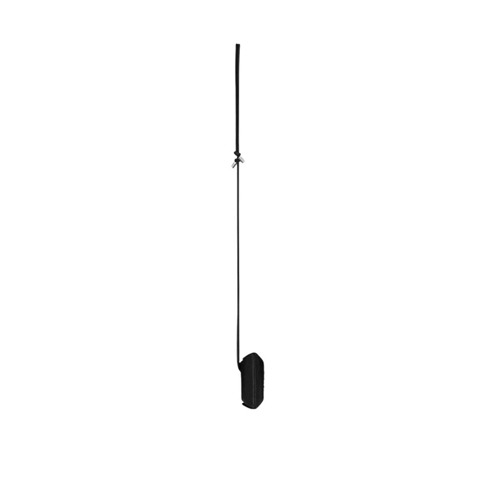 Black Calfskin Airpod Holder - ventzia