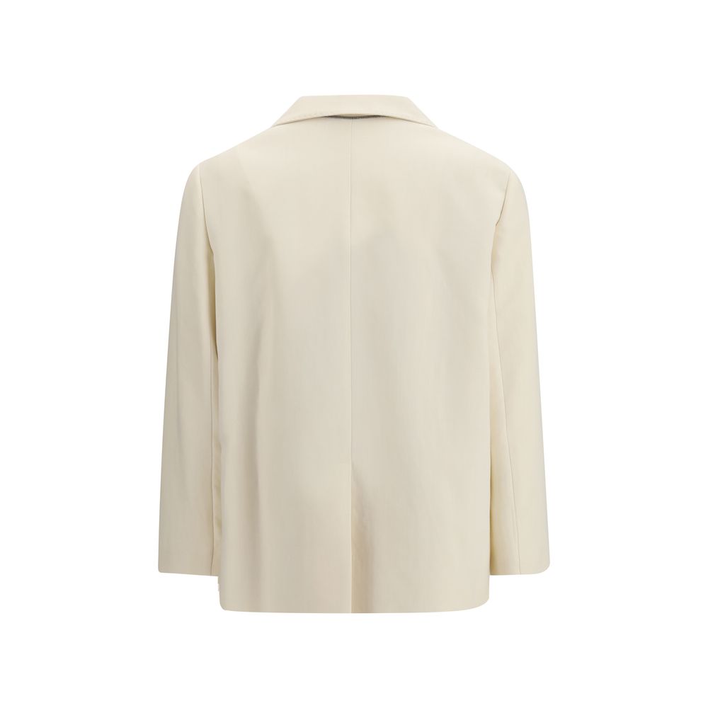 Beige Viscose Jacket