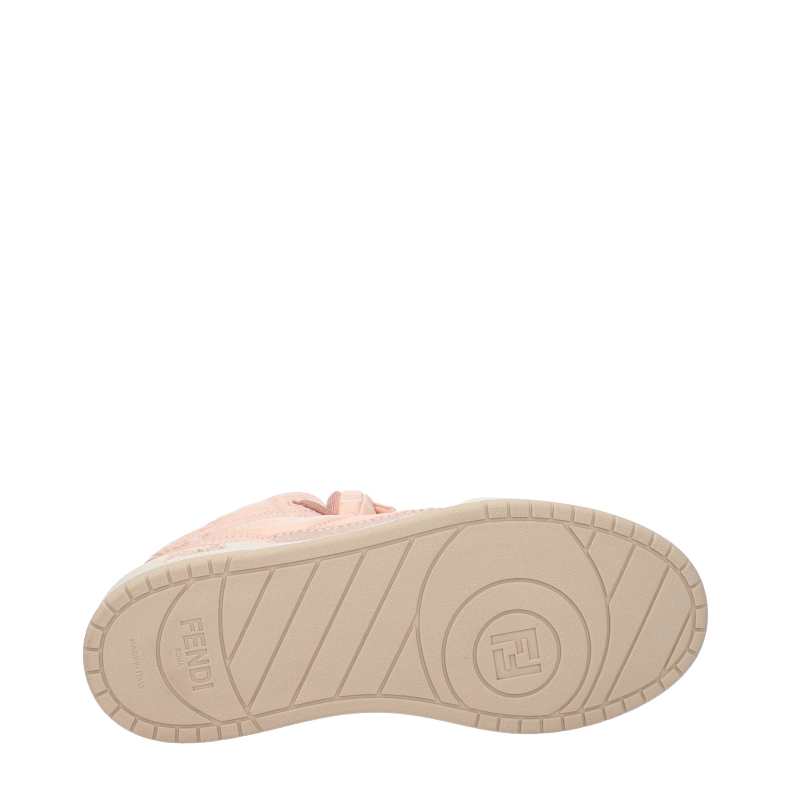 Pink Nylon High Top Sneakers - ventzia