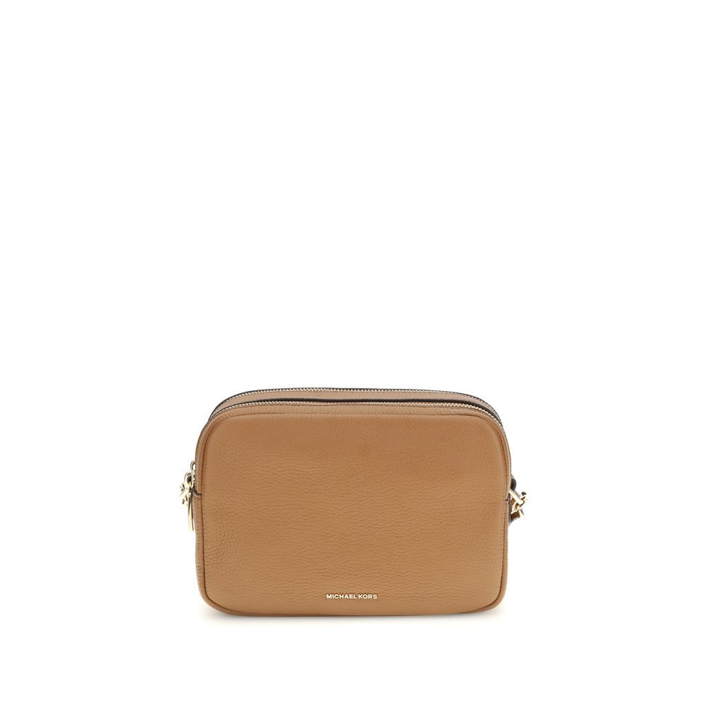 Brown Calf Leather Bos Taurus Shoulder Bag - ventzia