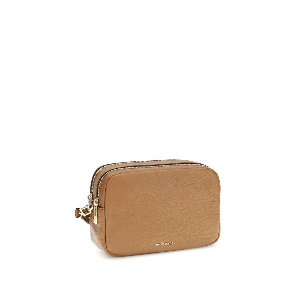 Brown Calf Leather Bos Taurus Shoulder Bag - ventzia