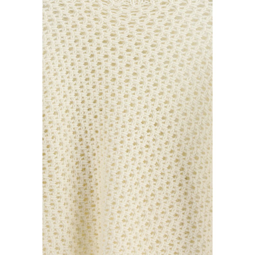 Beige Fleece Wool Sweatshirt - ventzia