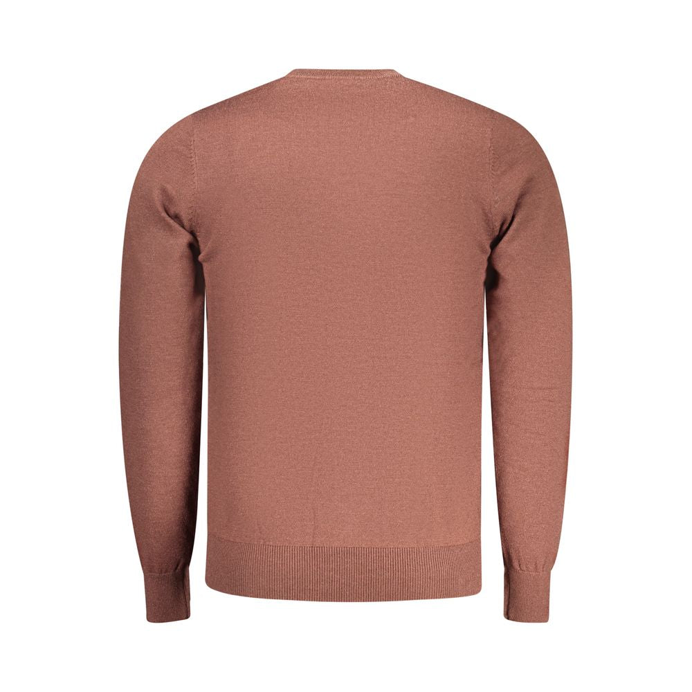 Marrone Poliestere Mens Sweater - ventzia