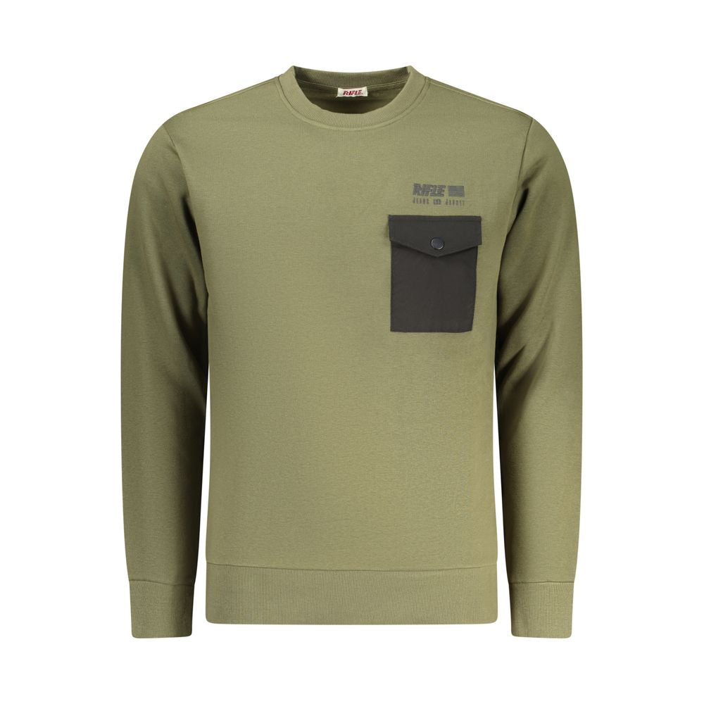 Verde Cotton Men Sweatshirt - ventzia