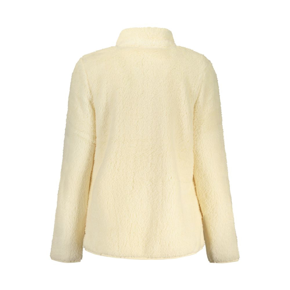 Beige Polyester Women Sweatshirt - ventzia
