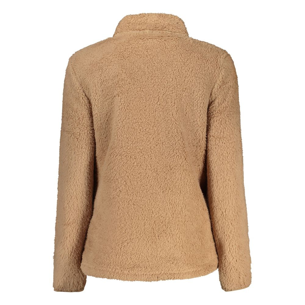 Marrone Polyester Women Sweatshirt - ventzia