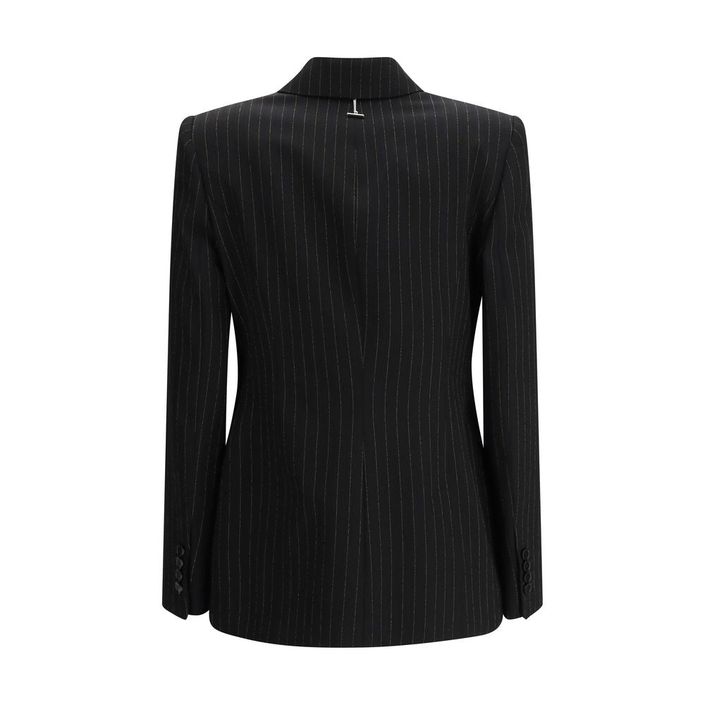 Black Wool Blazer - ventzia