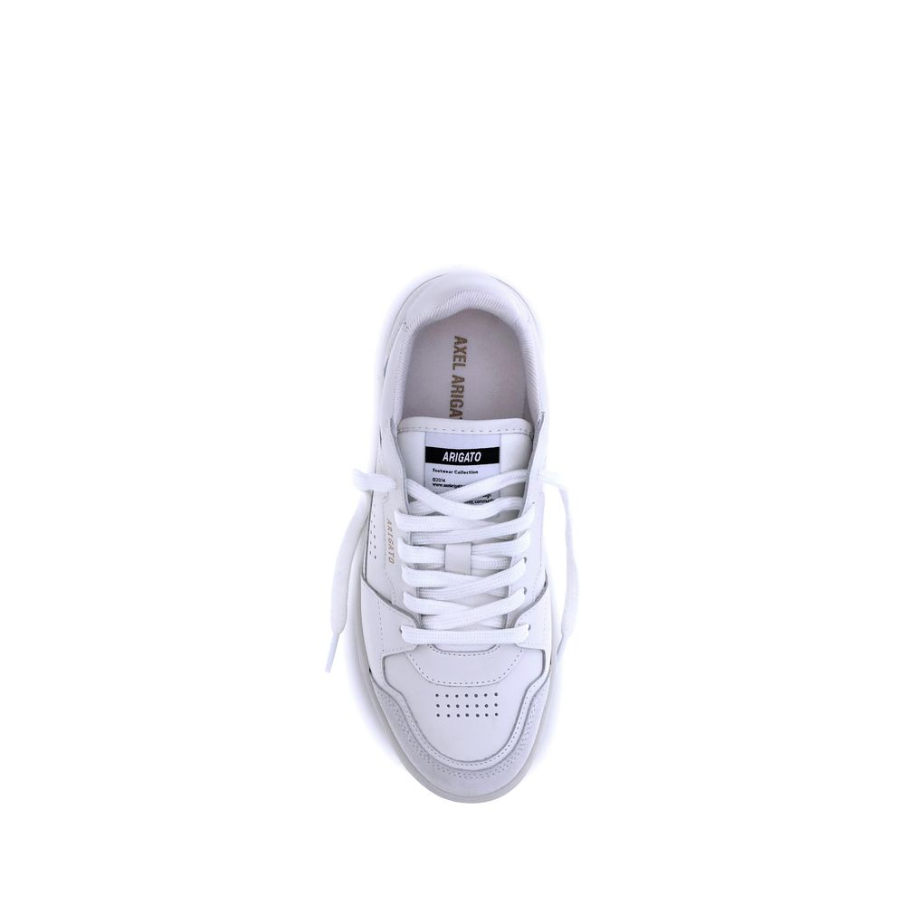 White Calf Leather Bos Taurus Low Top Sneakers