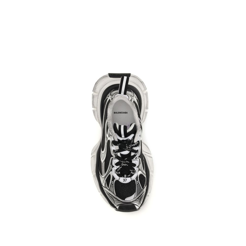 Multicolor Polyethylene Athletic Sneakers - ventzia