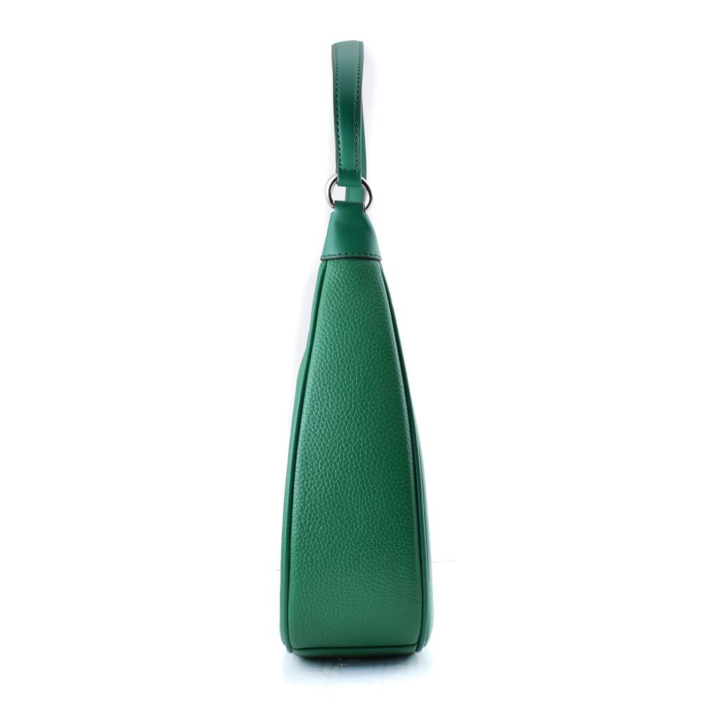 Bicolor Leather Handbag - ventzia