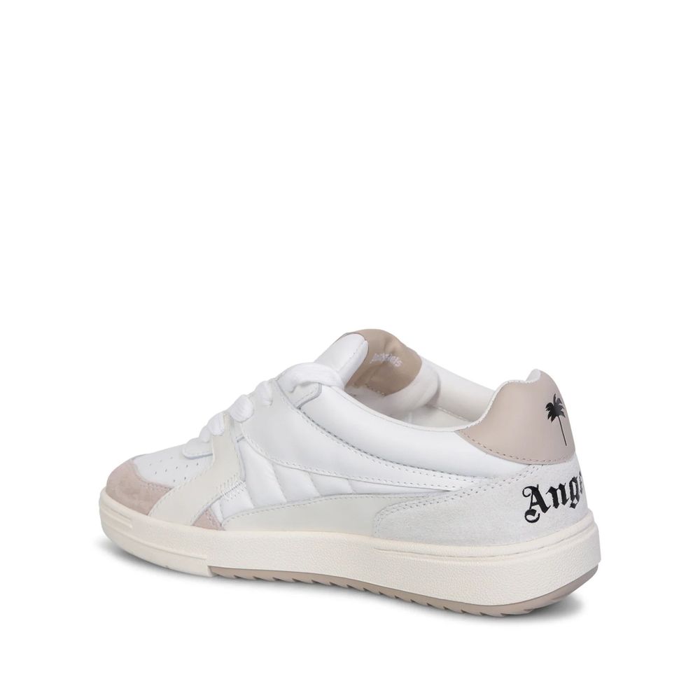 White Calfskin Sneakers - ventzia