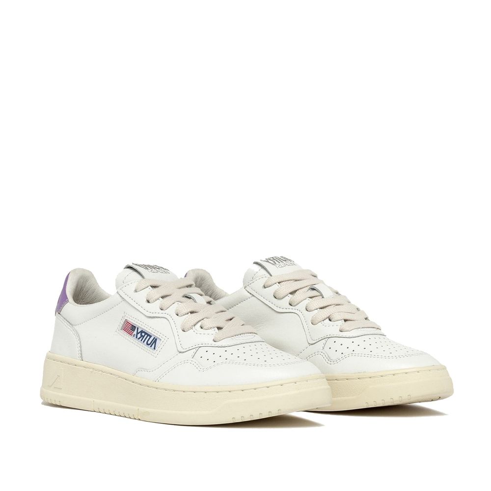 White Leather Sneakers