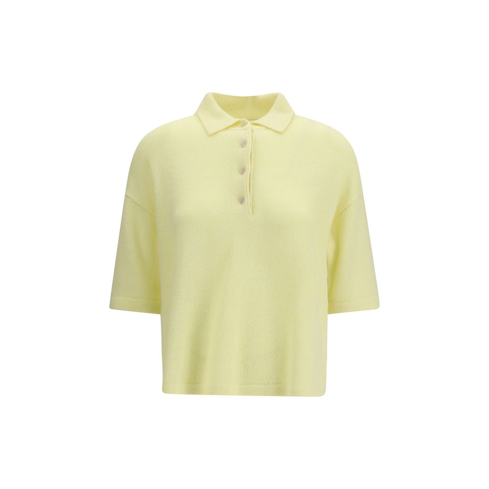 Bicolor Cashmere Polo Shirt - ventzia