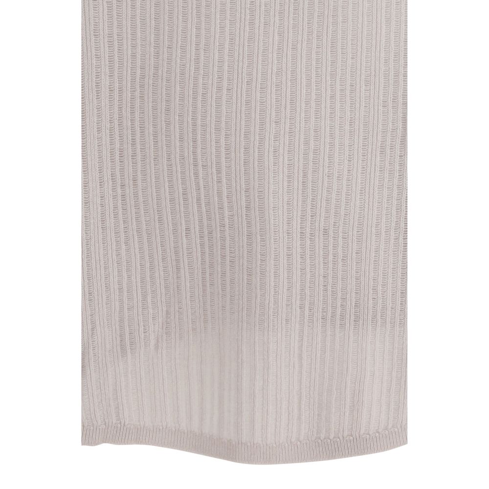 White Cashmere Sweater - ventzia