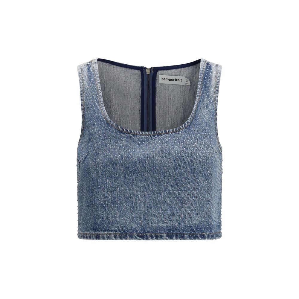 Blue Cotton Top - ventzia