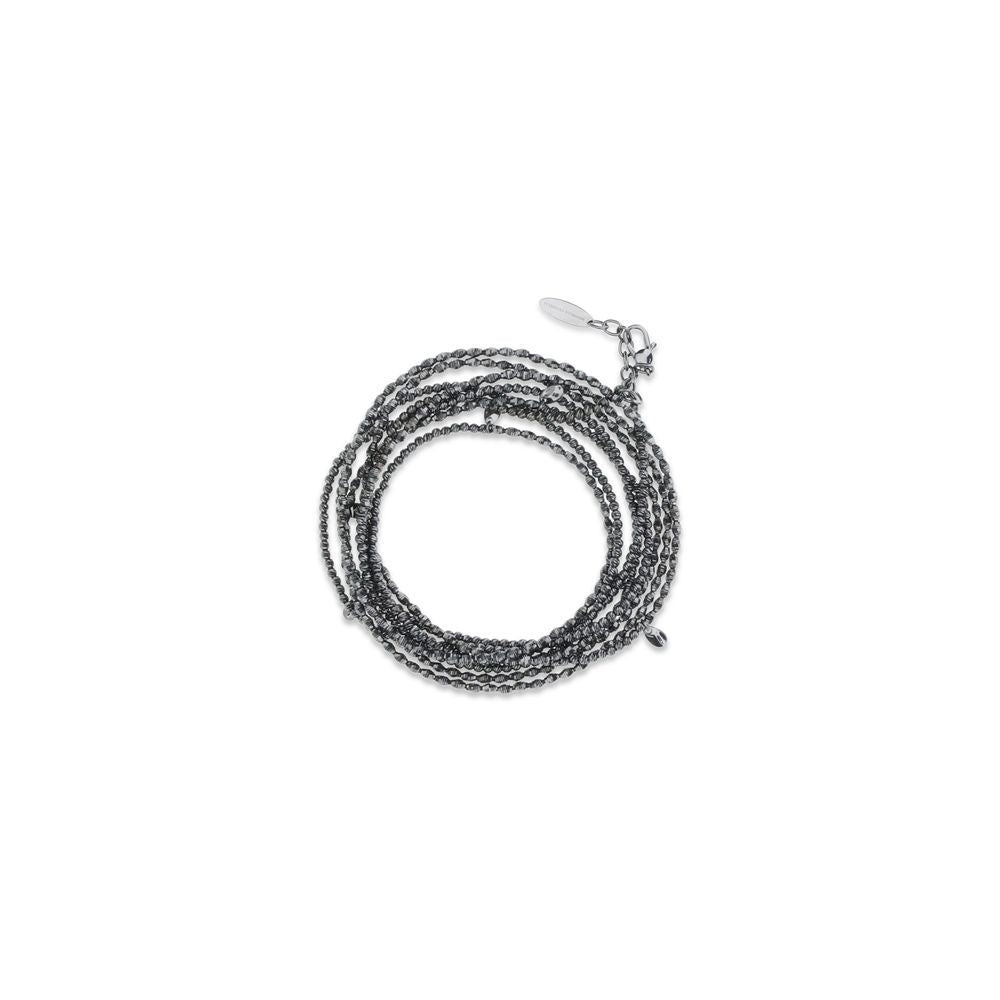 Black Silver Bracelet - ventzia