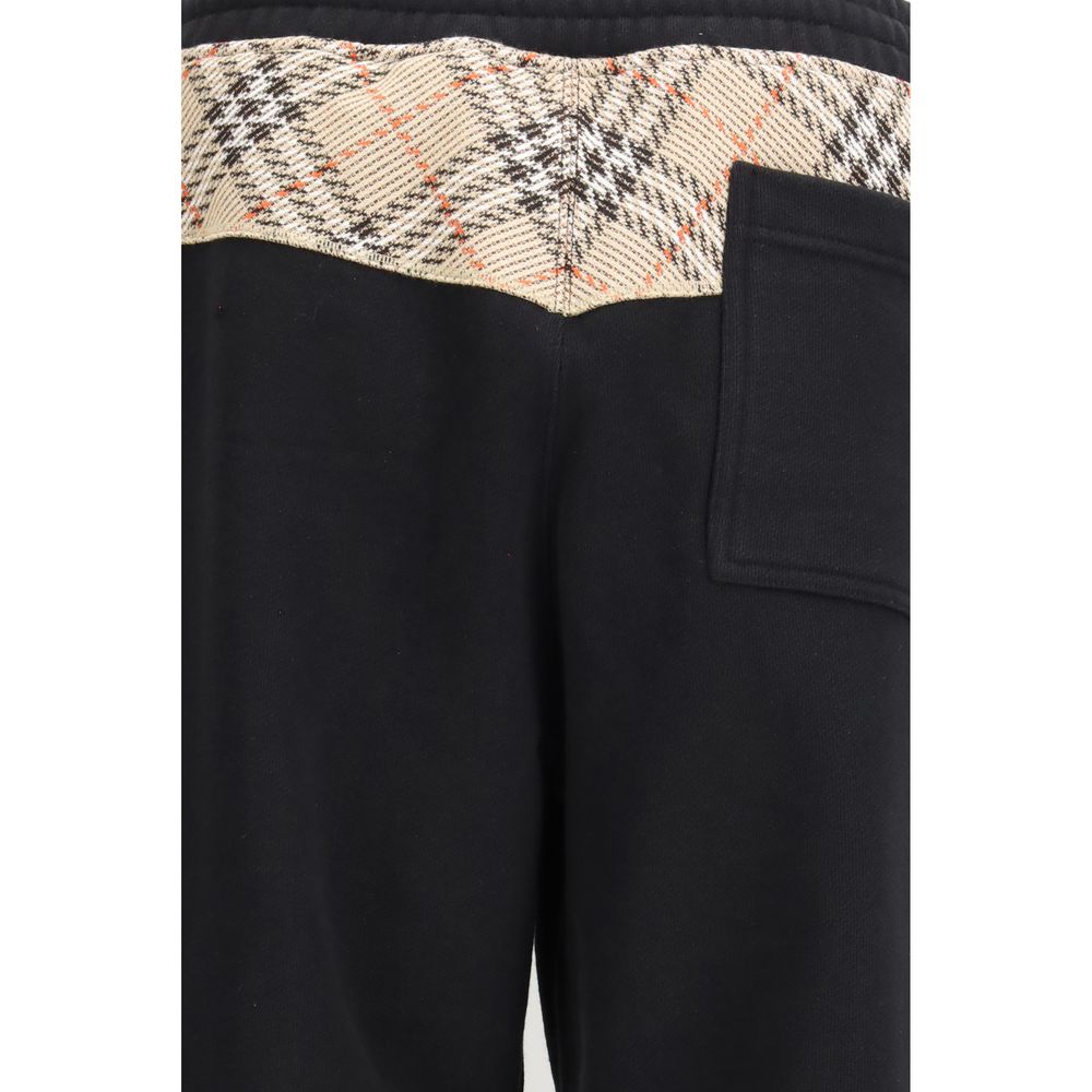 Black Cotton Joggers (Workout Pants) - ventzia