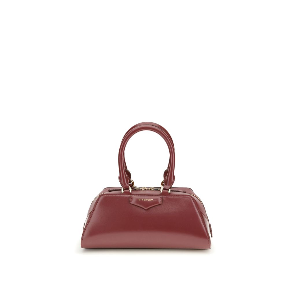 Bordeaux Calf Leather Bos Taurus Handbag - ventzia