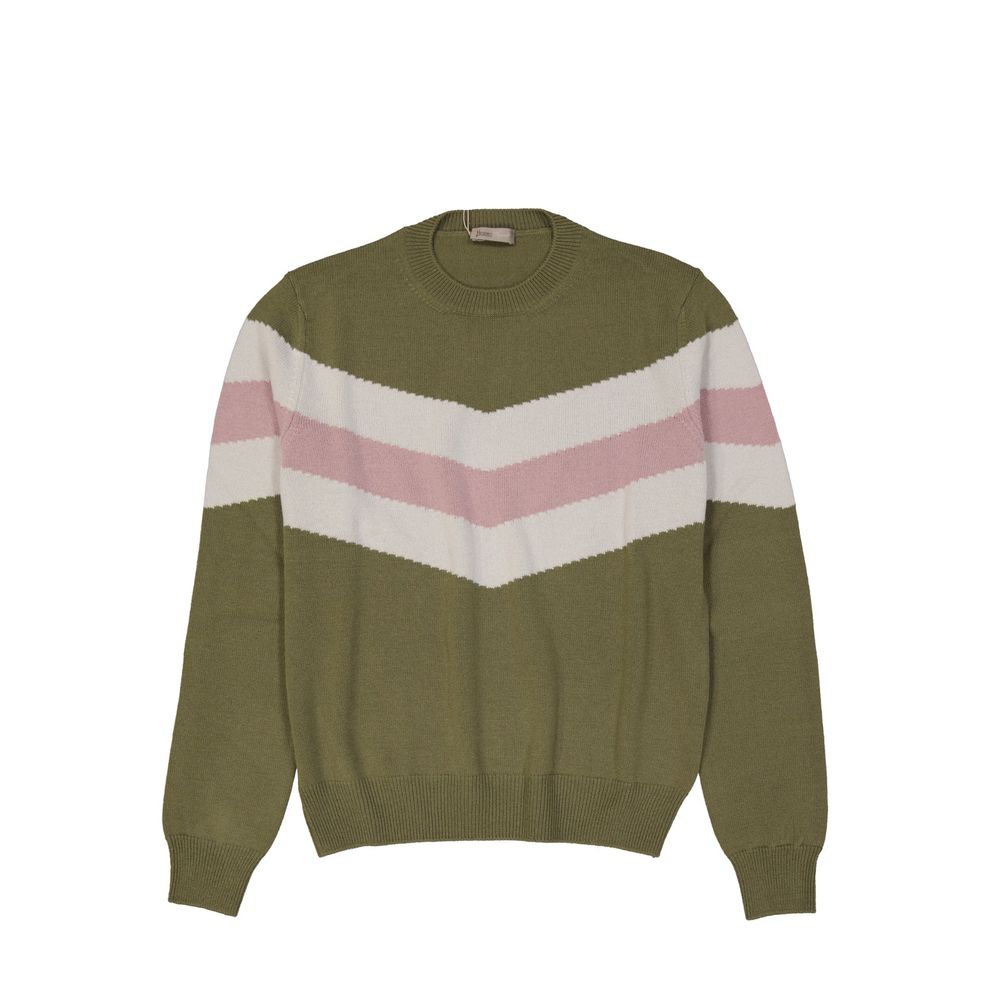 Bicolor Wool Sweatshirt - ventzia