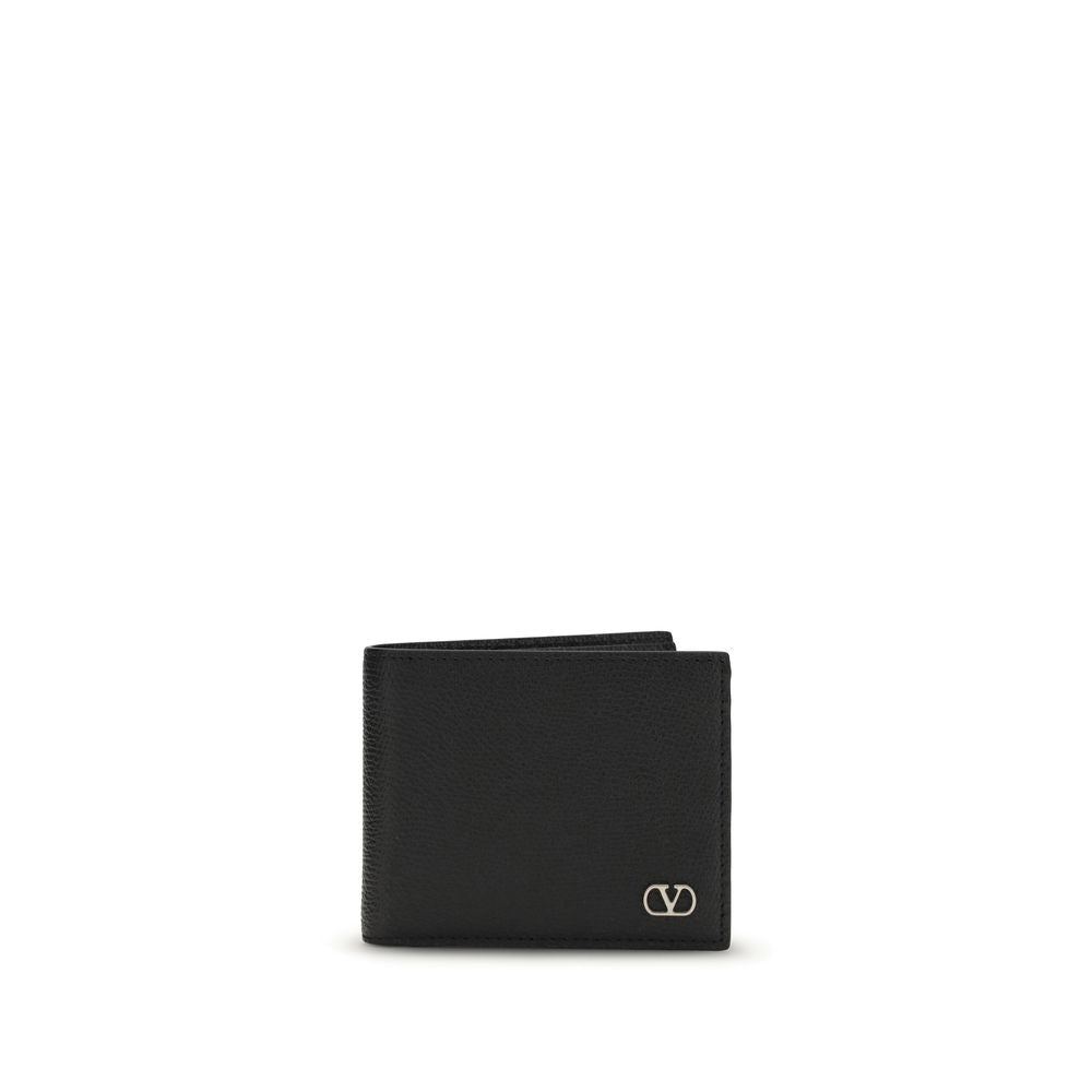 Black Calf Leather Bos Taurus Wallet - ventzia