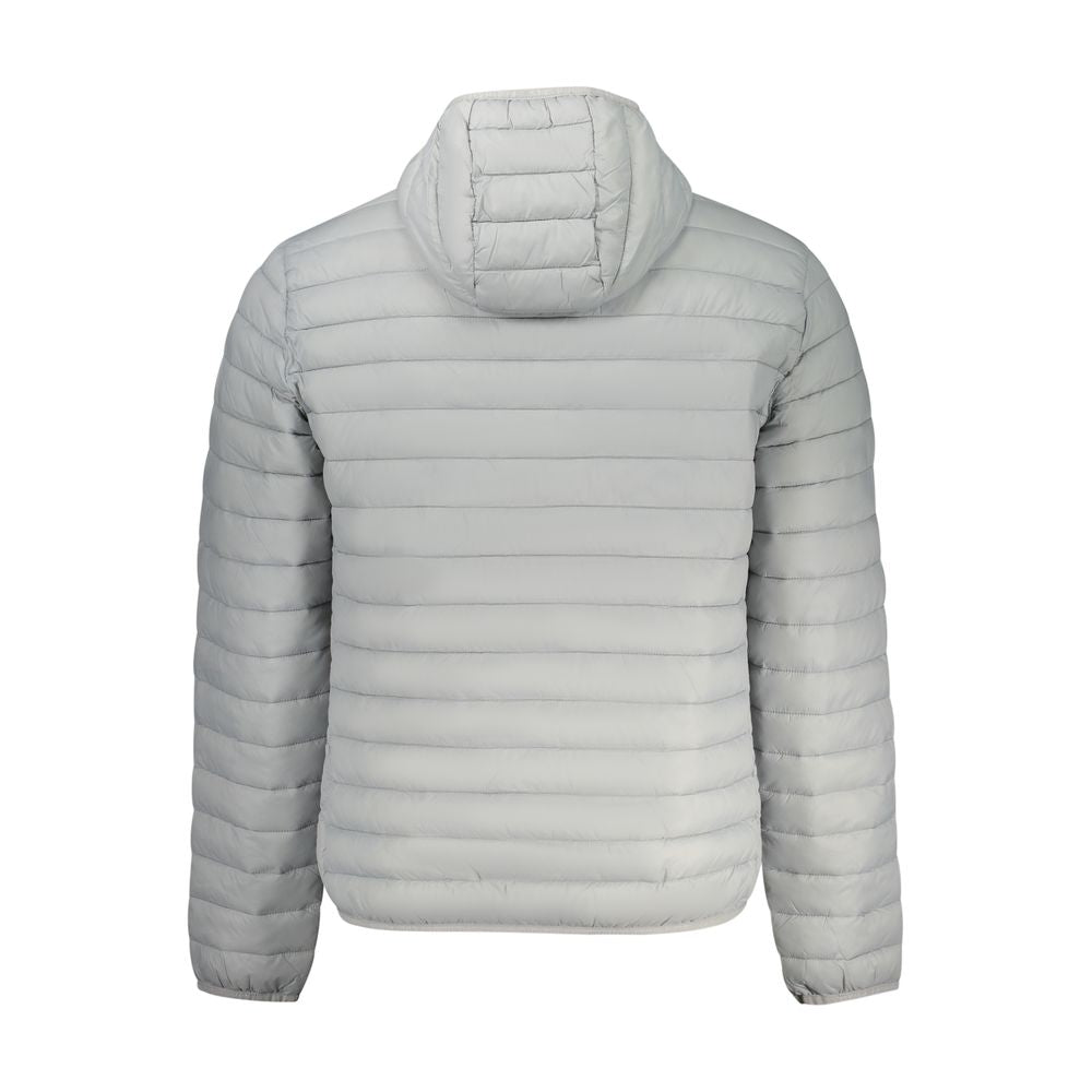 Grigio Poliammide Men's Jacket - ventzia