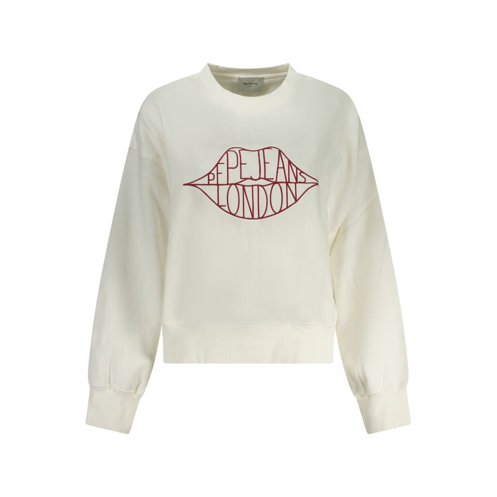Bianco Cotton Womens Sweatshirt - ventzia