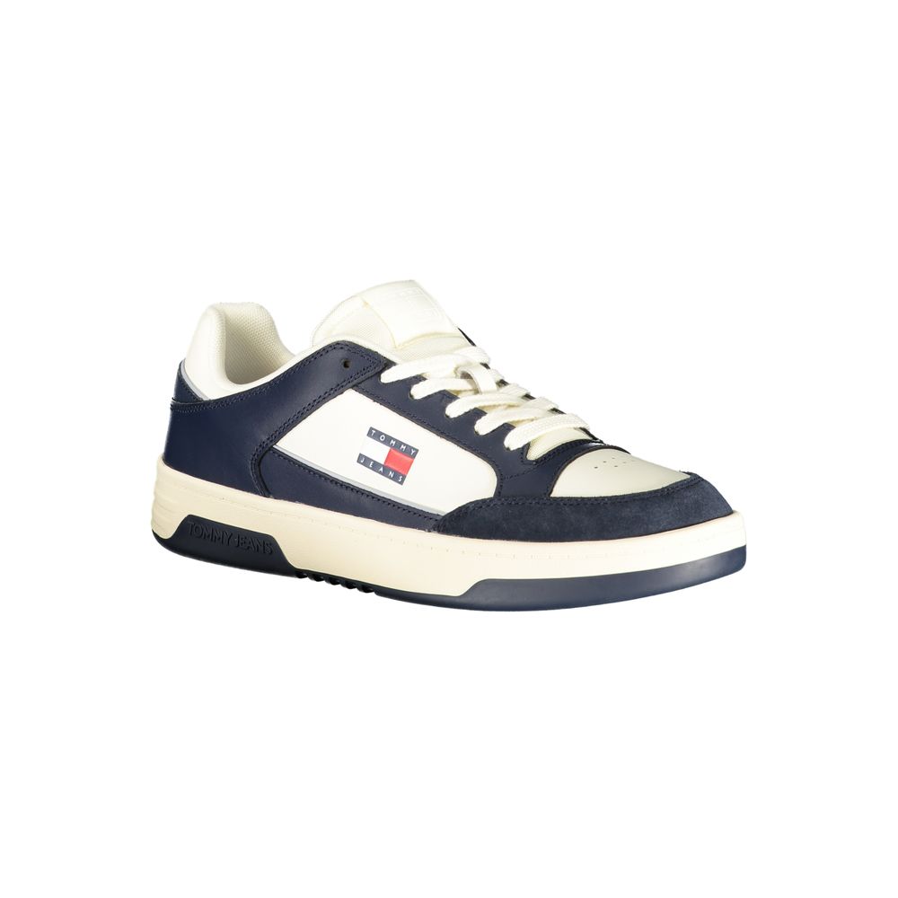 Bianco Polyurethane Men Sneaker - ventzia