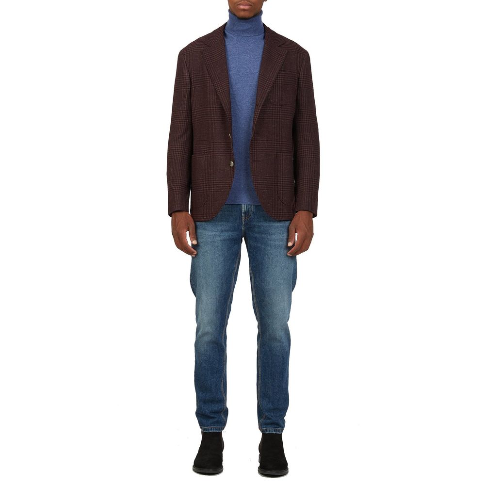 Multicolor Wool Blazer - ventzia