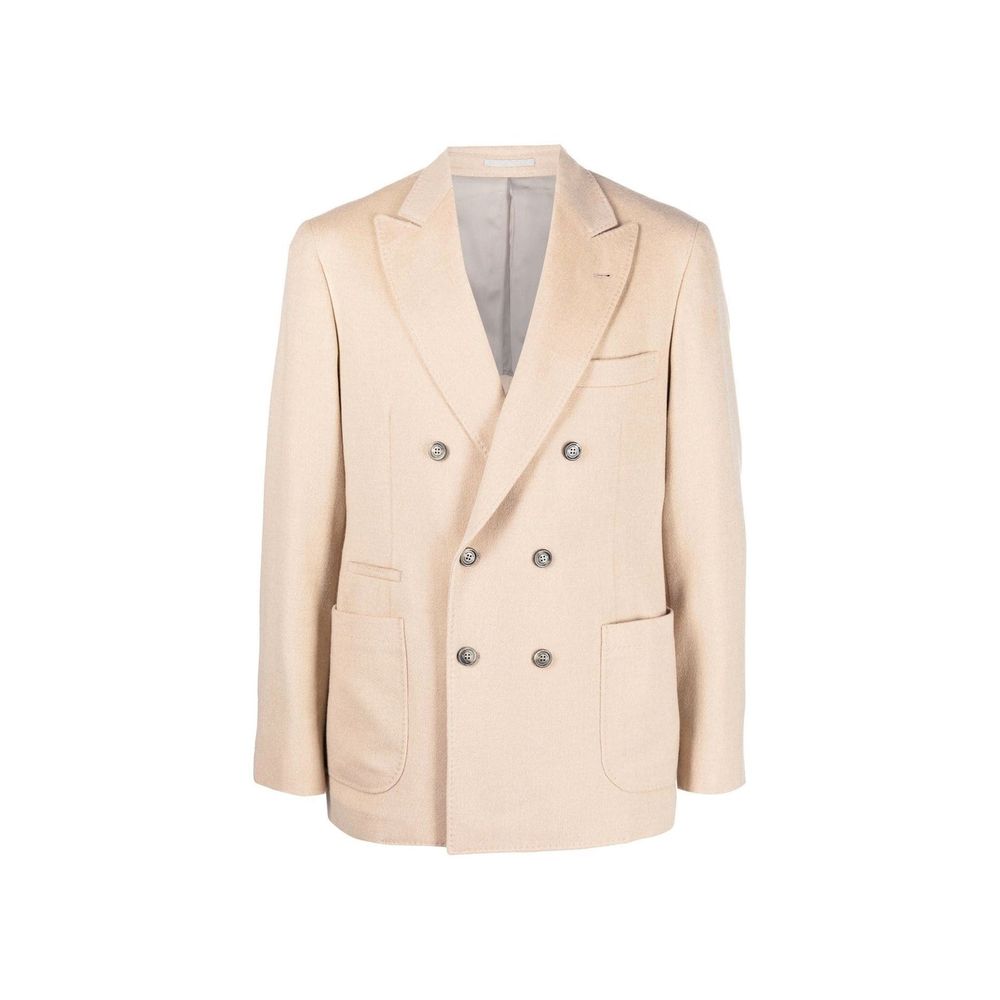 Beige Wool Coat - ventzia