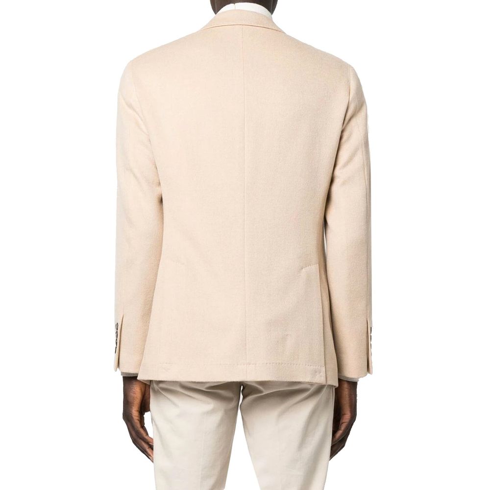 Beige Wool Blazer