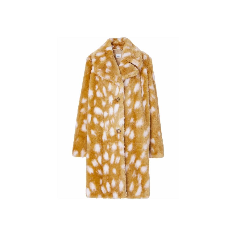 Beige Lambskin Coat - ventzia