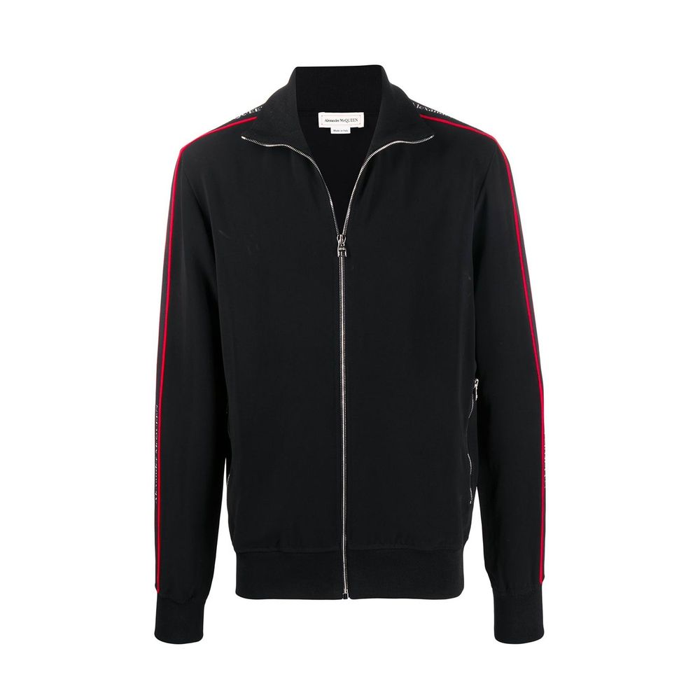 Black Viscose Sweatshirt - ventzia