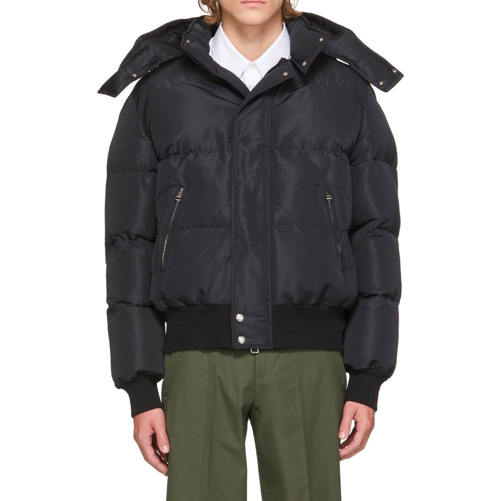 Black Polyamide Bomber - ventzia
