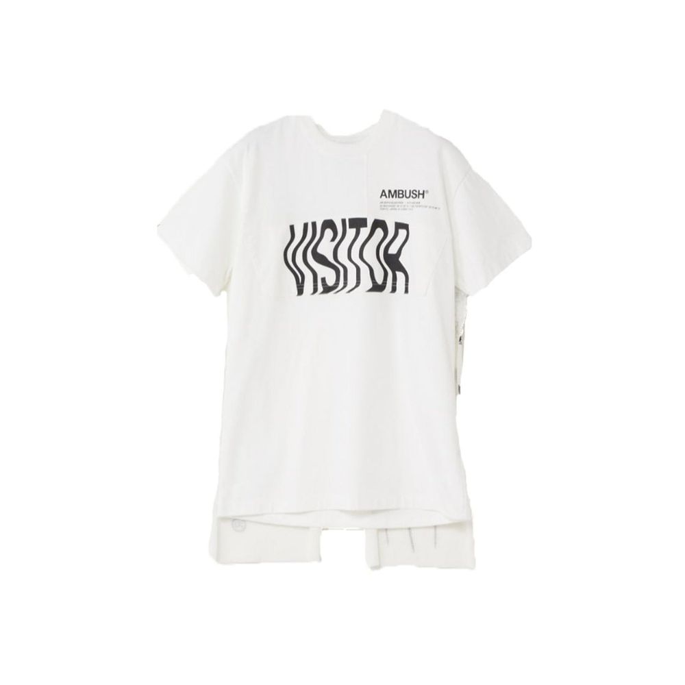 White Cotton T-Shirt - ventzia