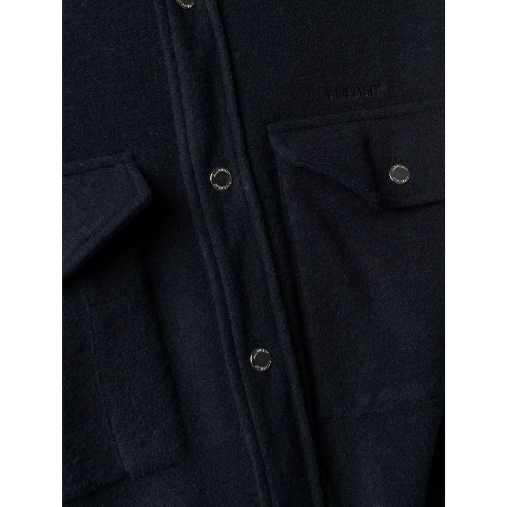 Blue Marabou Coat - ventzia