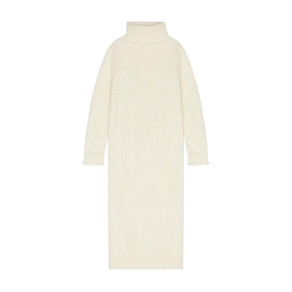 White Mohair Sweatshirt - ventzia