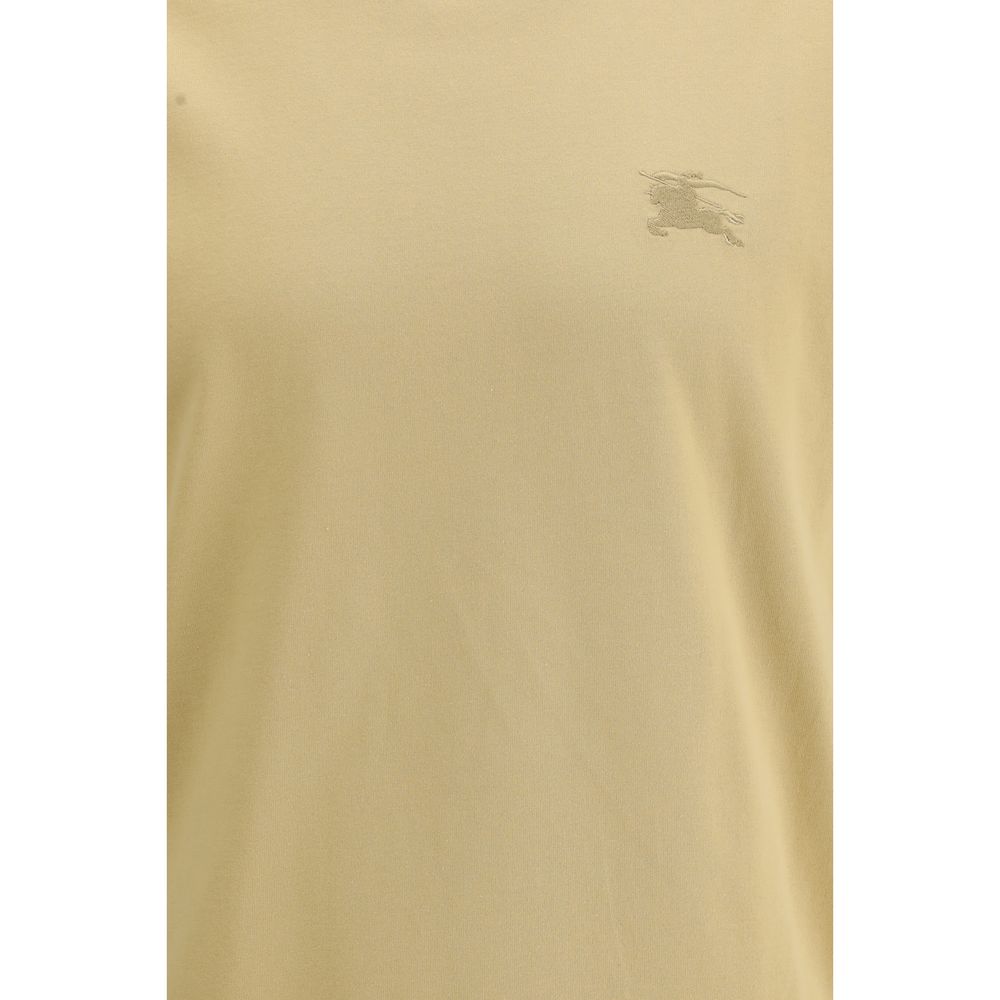 Beige Cotton T-Shirt - ventzia