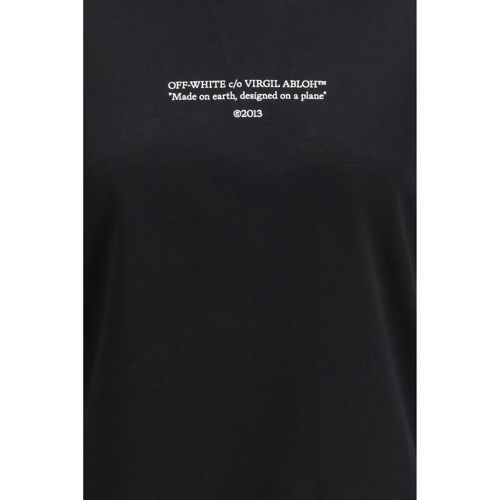 Black Cotton T-Shirt - ventzia