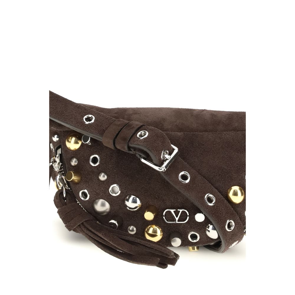 Brown Calf Leather Bos Taurus Shoulder Bag - ventzia